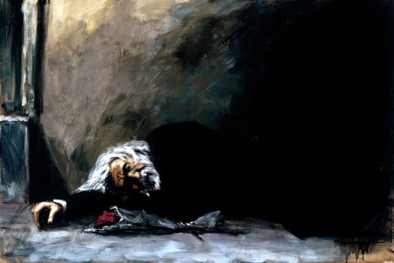 Fabian Perez Waiting For the Romance to Come Back II